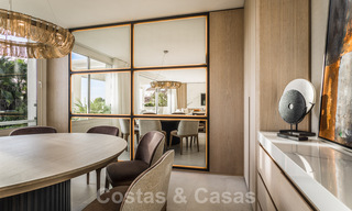 Luxueux penthouse à vendre avec vue sur la mer dans un complexe chic sur le Golden Mile à Marbella 37756 