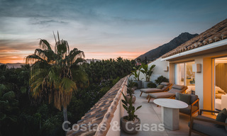 Luxueux penthouse à vendre avec vue sur la mer dans un complexe chic sur le Golden Mile à Marbella 37762 