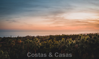 Luxueux penthouse à vendre avec vue sur la mer dans un complexe chic sur le Golden Mile à Marbella 37764 