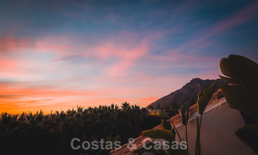 Luxueux penthouse à vendre avec vue sur la mer dans un complexe chic sur le Golden Mile à Marbella 37767