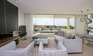 Penthouse de luxe à vendre avec vue sur la mer dans un complexe exclusif sur le fameux Golden Mile, Marbella 38395 