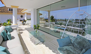 Penthouse de luxe à vendre avec vue sur la mer dans un complexe exclusif sur le fameux Golden Mile, Marbella 38399 