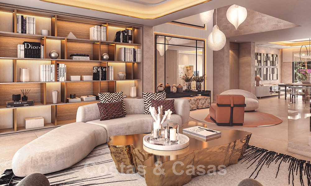 Nouveau développement en front de mer. Appartements ultra-luxueux à vendre dans un complexe en front de mer à Marbella 37793
