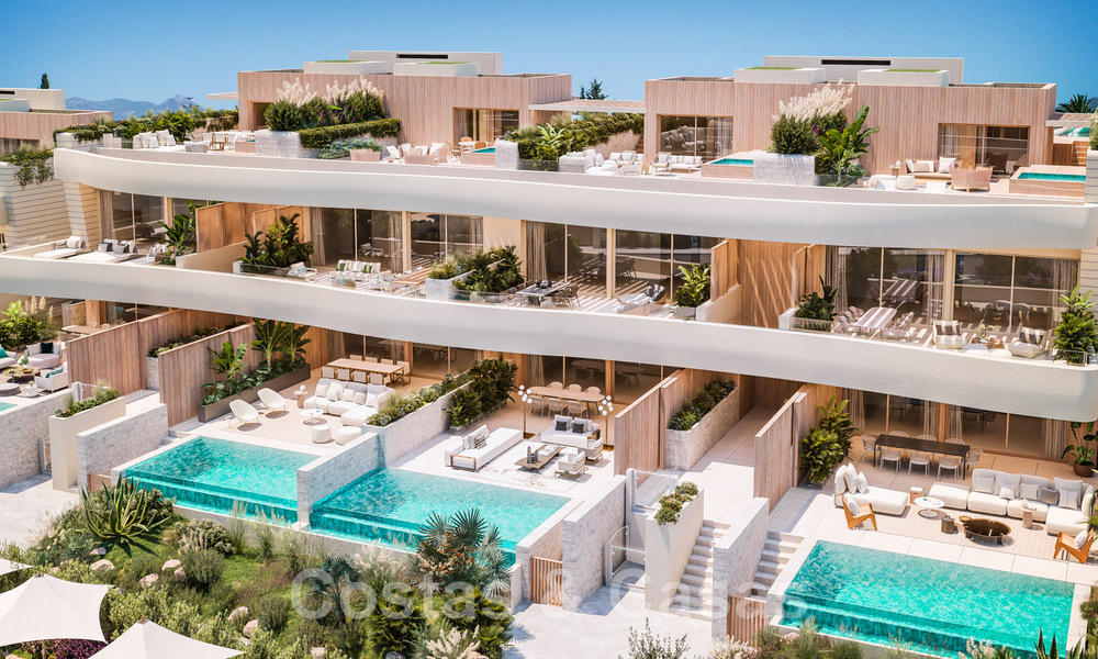 Nouveau développement en front de mer. Appartements ultra-luxueux à vendre dans un complexe en front de mer à Marbella 48698