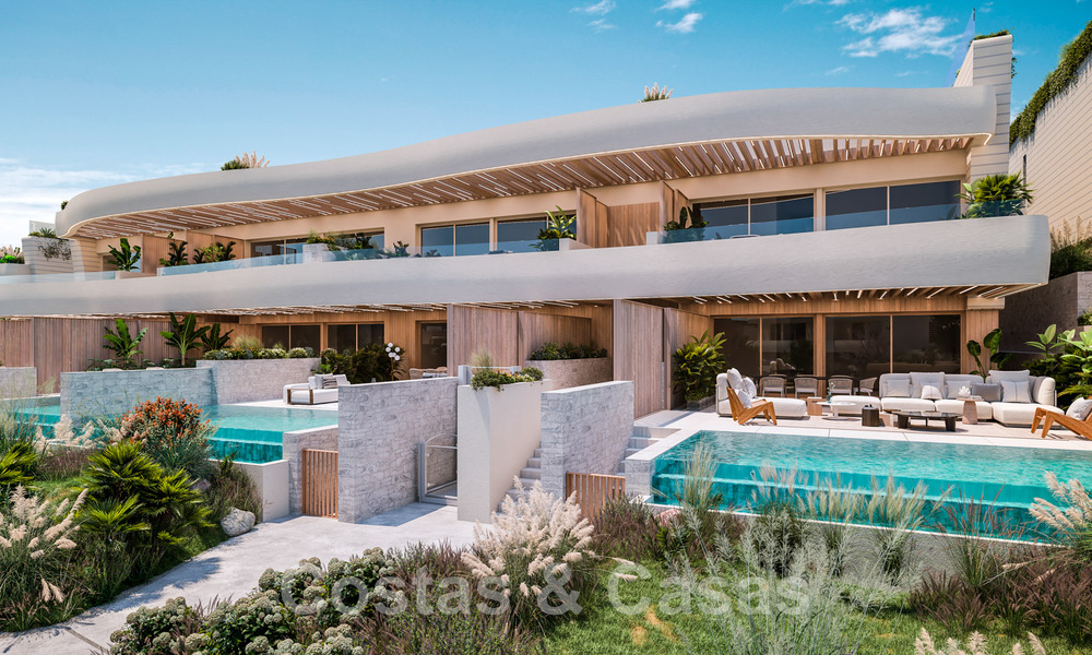 Nouveau développement en front de mer. Appartements ultra-luxueux à vendre dans un complexe en front de mer à Marbella 48700