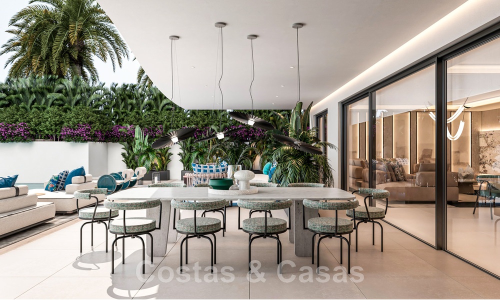 Nouveau développement en front de mer. Appartements ultra-luxueux à vendre dans un complexe en front de mer à Marbella 48710