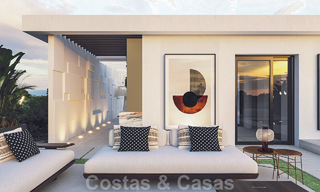 Nouveau développement en bord de mer. Villas ultra luxueuses à vendre dans un complexe de plage en première ligne à Marbella 37835 