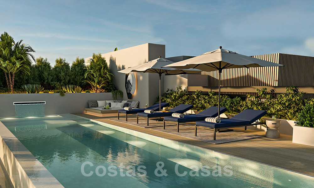 Pré-lancement ! Nouveau développement en bord de mer. Villas ultra luxueuses à vendre dans un complexe de plage en première ligne à Marbella 37841