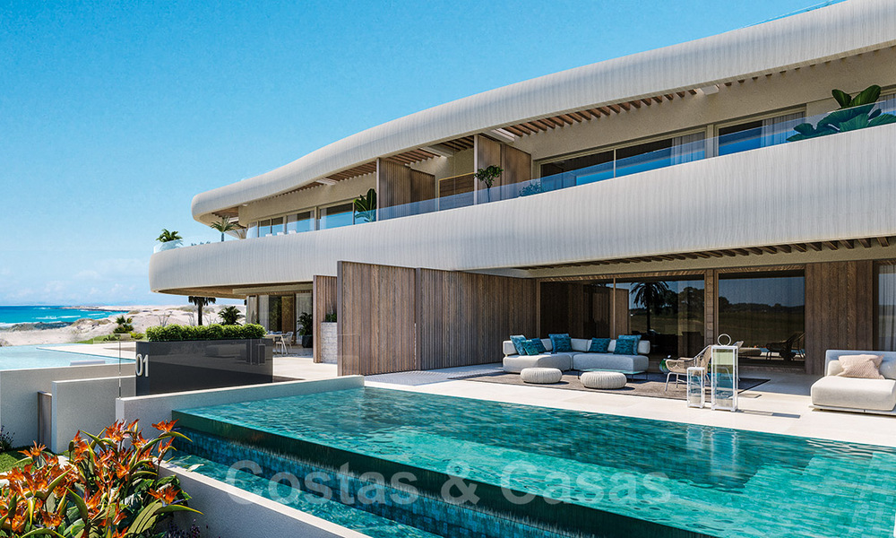 Pré-lancement ! Nouveau développement en bord de mer. Villas ultra luxueuses à vendre dans un complexe de plage en première ligne à Marbella 37843