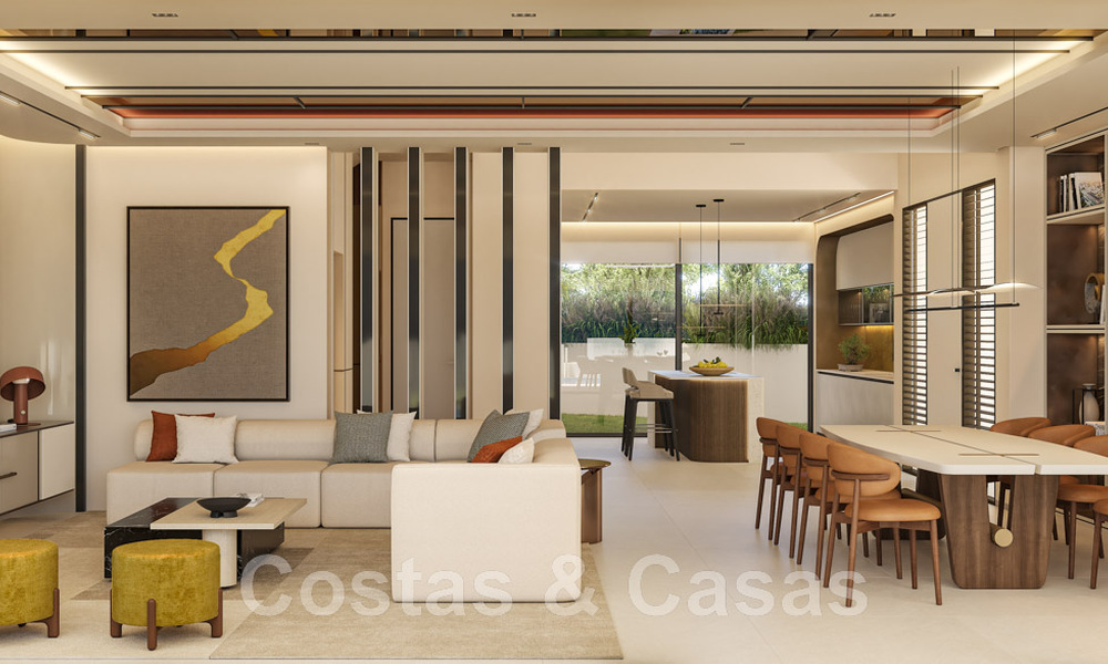 Nouveau développement en bord de mer. Villas ultra luxueuses à vendre dans un complexe de plage en première ligne à Marbella 48713