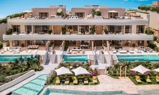 Nouveau développement en bord de mer. Villas ultra luxueuses à vendre dans un complexe de plage en première ligne à Marbella 48725 