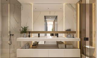 Dunique - Marbella, un nouveau projet en bord de mer. Appartements et villas de luxe innovants à vendre au première ligne de mer 37876 