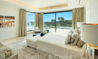 Nouvelle villa de luxe phénoménale et contemporaine à vendre au cœur de la vallée du golf de Nueva Andalucia, à Marbella 37928 