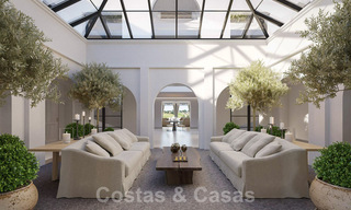 Majestueuse villa de luxe de style méditerranéenne contemporaine à vendre avec vue imprenable sur la mer dans le quartier recherché de Cascada de Camojan à Marbella 38045 