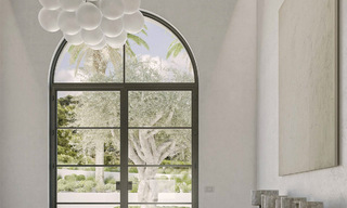 Majestueuse villa de luxe de style méditerranéenne contemporaine à vendre avec vue imprenable sur la mer dans le quartier recherché de Cascada de Camojan à Marbella 38051 
