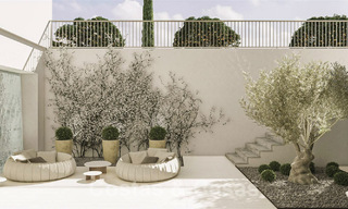 Majestueuse villa de luxe de style méditerranéenne contemporaine à vendre avec vue imprenable sur la mer dans le quartier recherché de Cascada de Camojan à Marbella 38054 
