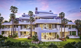 Appartements de luxe modernes et contemporains avec vue imprenable sur la mer, à vendre à proximité du centre de Marbella 38317 