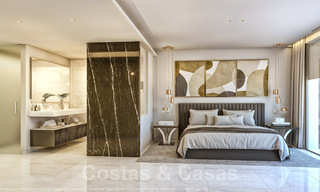 Appartements de luxe modernes et contemporains avec vue imprenable sur la mer, à vendre à proximité du centre de Marbella 38320 