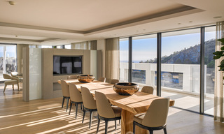 Appartements de luxe modernes et contemporains avec vue imprenable sur la mer, à vendre à proximité du centre de Marbella 38328 