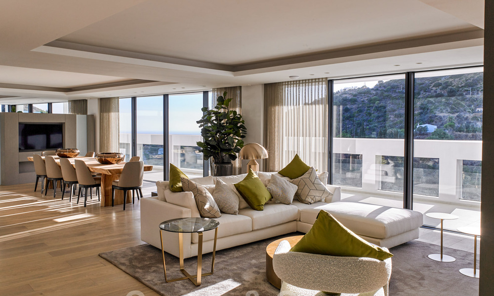 Appartements de luxe modernes et contemporains avec vue imprenable sur la mer, à vendre à proximité du centre de Marbella 38331