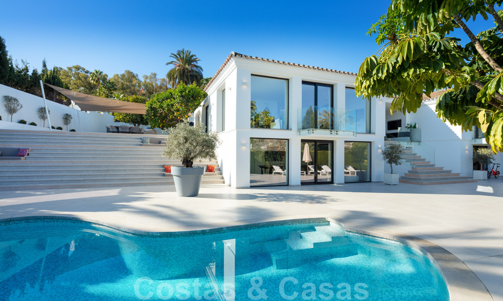 Villa de luxe élégante et très chic à vendre au cœur de la vallée du golf de Nueva Andalucia à Marbella 38209
