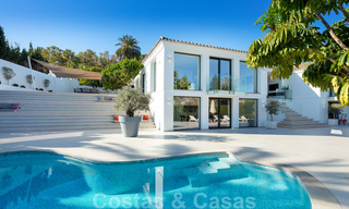 Villa de luxe élégante et très chic à vendre au cœur de la vallée du golf de Nueva Andalucia à Marbella 38209 