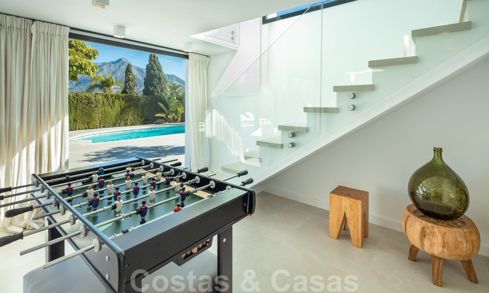 Villa de luxe élégante et très chic à vendre au cœur de la vallée du golf de Nueva Andalucia à Marbella 38213