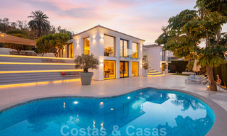 Villa de luxe élégante et très chic à vendre au cœur de la vallée du golf de Nueva Andalucia à Marbella 38228 