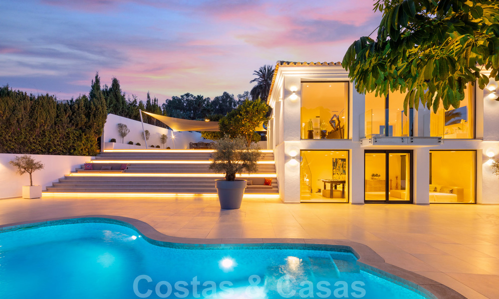 Villa de luxe élégante et très chic à vendre au cœur de la vallée du golf de Nueva Andalucia à Marbella 38231