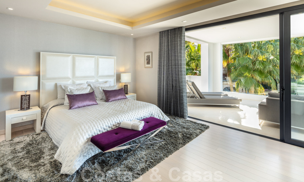 Villa de luxe contemporaine et élégante à vendre dans une communauté clôturée sur le Golden Mile à Marbella 38271