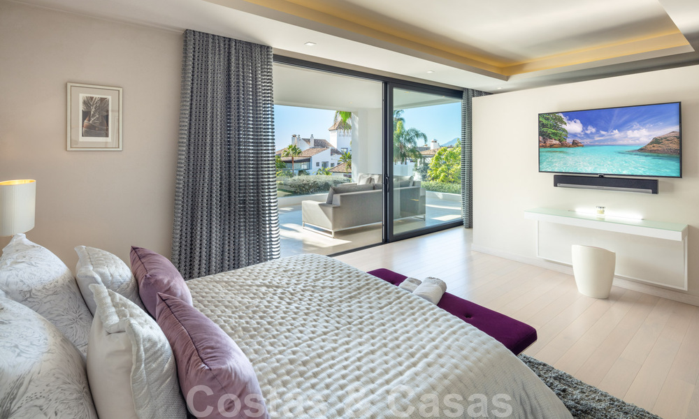 Villa de luxe contemporaine et élégante à vendre dans une communauté clôturée sur le Golden Mile à Marbella 38272