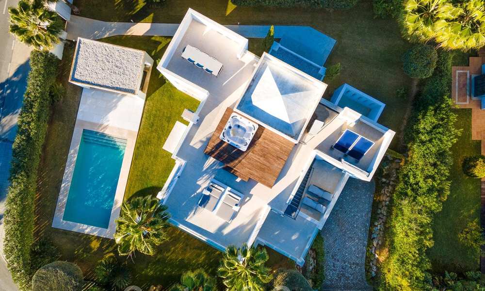 Villa de luxe contemporaine et élégante à vendre dans une communauté clôturée sur le Golden Mile à Marbella 38281