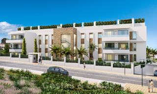 Nouvelle promotion d'appartements et de penthouses de luxe avec piscines privées à 500 mètres de la mer à Estepona 38405 