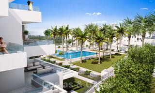 Nouvelle promotion d'appartements et de penthouses de luxe avec piscines privées à 500 mètres de la mer à Estepona 38407 