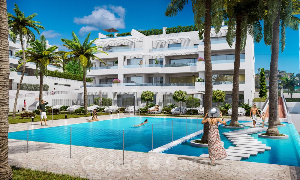 Nouvelle promotion d'appartements et de penthouses de luxe avec piscines privées à 500 mètres de la mer à Estepona 38408