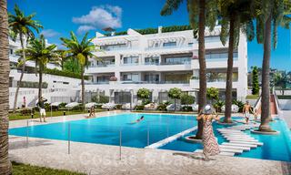 Nouvelle promotion d'appartements et de penthouses de luxe avec piscines privées à 500 mètres de la mer à Estepona 38408 