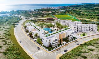 Nouvelle promotion d'appartements et de penthouses de luxe avec piscines privées à 500 mètres de la mer à Estepona 38409 