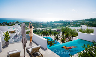Nouvelle promotion d'appartements et de penthouses de luxe avec piscines privées à 500 mètres de la mer à Estepona 38410 