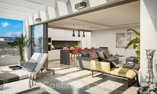 Nouvelle promotion d'appartements et de penthouses de luxe avec piscines privées à 500 mètres de la mer à Estepona 38414 