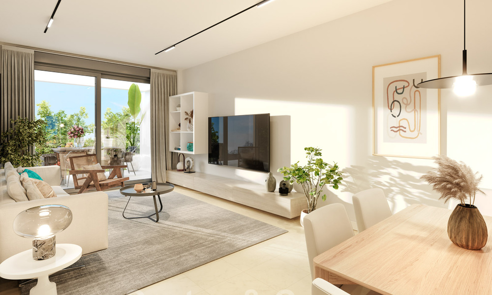 Appartements neufs et modernes à vendre à deux pas de la plage d'Elviria, à Marbella 38504