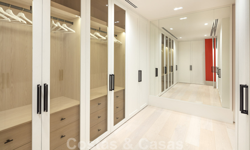 Prête à emménager, nouvelle villa de luxe à vendre avec vue panoramique sur la mer, dans un complexe de golf prestigieux à Benahavis - Marbella 38532