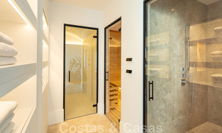 Prête à emménager, nouvelle villa de luxe à vendre avec vue panoramique sur la mer, dans un complexe de golf prestigieux à Benahavis - Marbella 38550 