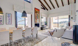 Magnifique penthouse contemporain à vendre avec vue panoramique sur la mer dans la zone exclusive de Benahavis - Marbella 38563 