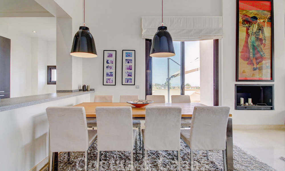 Magnifique penthouse contemporain à vendre avec vue panoramique sur la mer dans la zone exclusive de Benahavis - Marbella 38565