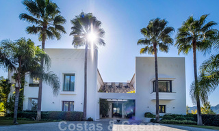 Villa contemporaine de luxe à vendre en première ligne de golf avec vue imprenable, dans le quartier exclusif La Zagaleta, Benahavis - Marbella 38682 