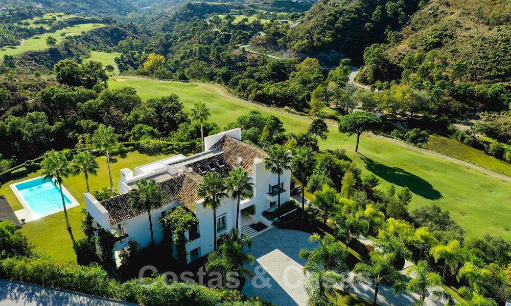 Villa contemporaine de luxe à vendre en première ligne de golf avec vue imprenable, dans le quartier exclusif La Zagaleta, Benahavis - Marbella 38684