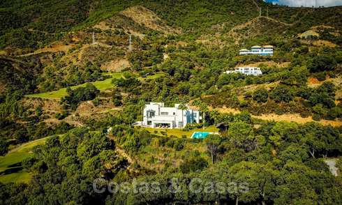 Villa contemporaine de luxe à vendre en première ligne de golf avec vue imprenable, dans le quartier exclusif La Zagaleta, Benahavis - Marbella 38685