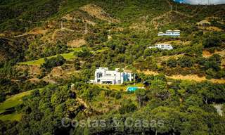 Villa contemporaine de luxe à vendre en première ligne de golf avec vue imprenable, dans le quartier exclusif La Zagaleta, Benahavis - Marbella 38685 