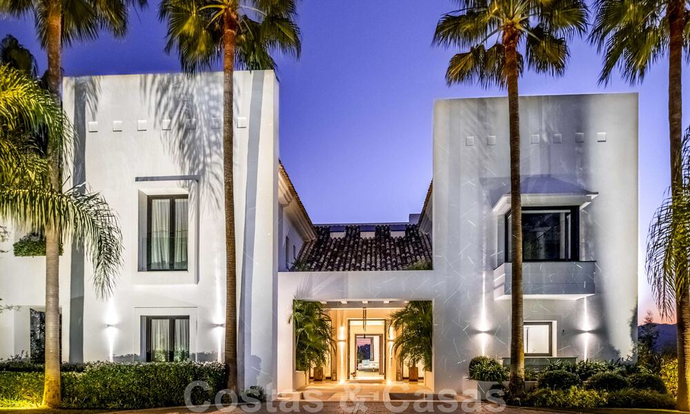 Villa contemporaine de luxe à vendre en première ligne de golf avec vue imprenable, dans le quartier exclusif La Zagaleta, Benahavis - Marbella 38689