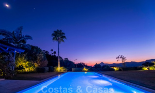 Villa contemporaine de luxe à vendre en première ligne de golf avec vue imprenable, dans le quartier exclusif La Zagaleta, Benahavis - Marbella 38690 